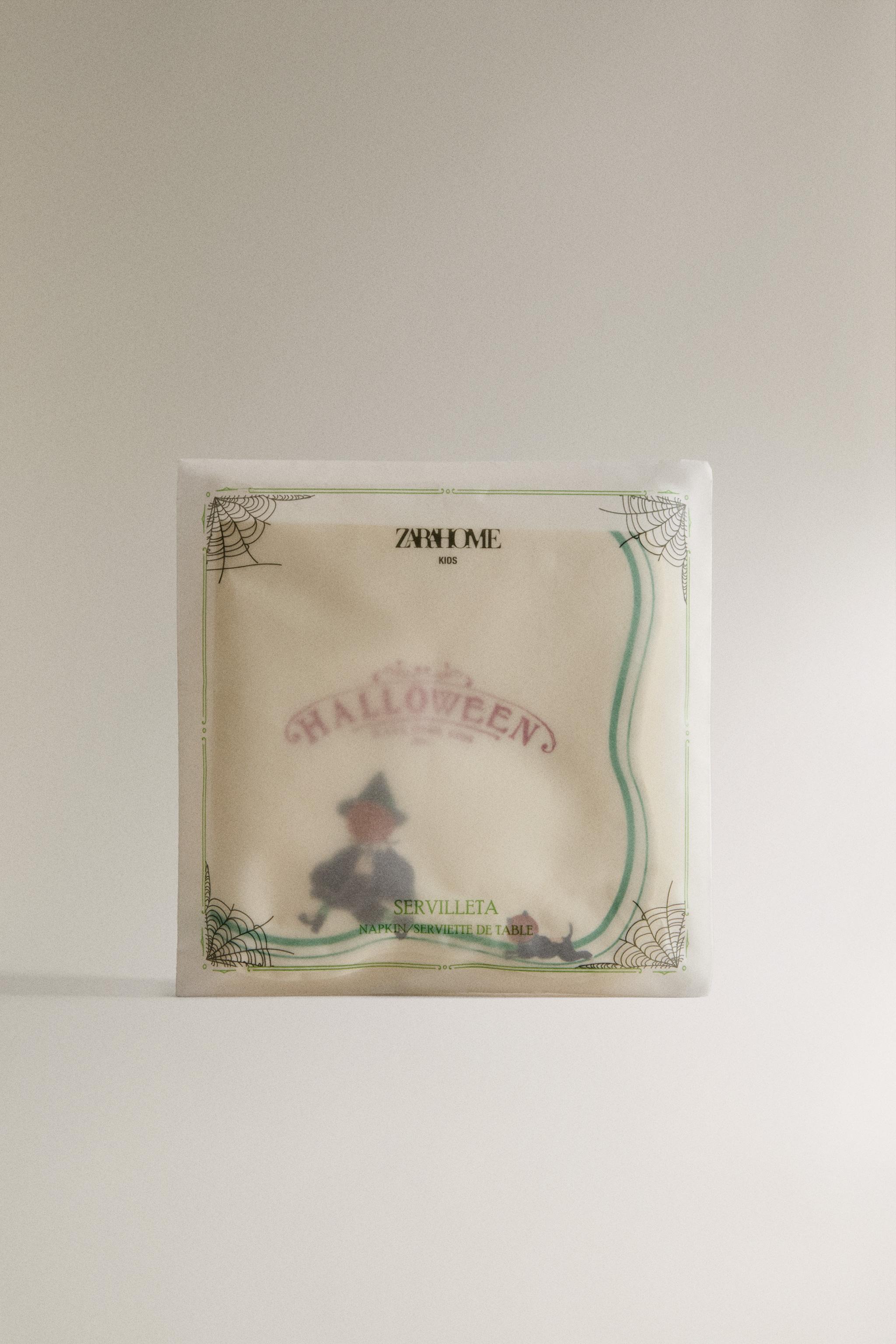 SET OF CHILDREN'S HALLOWEEN PAPER NAPKINS (SET OF 20)